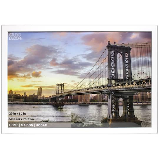 Home Flat White Frame by Studio Décor®